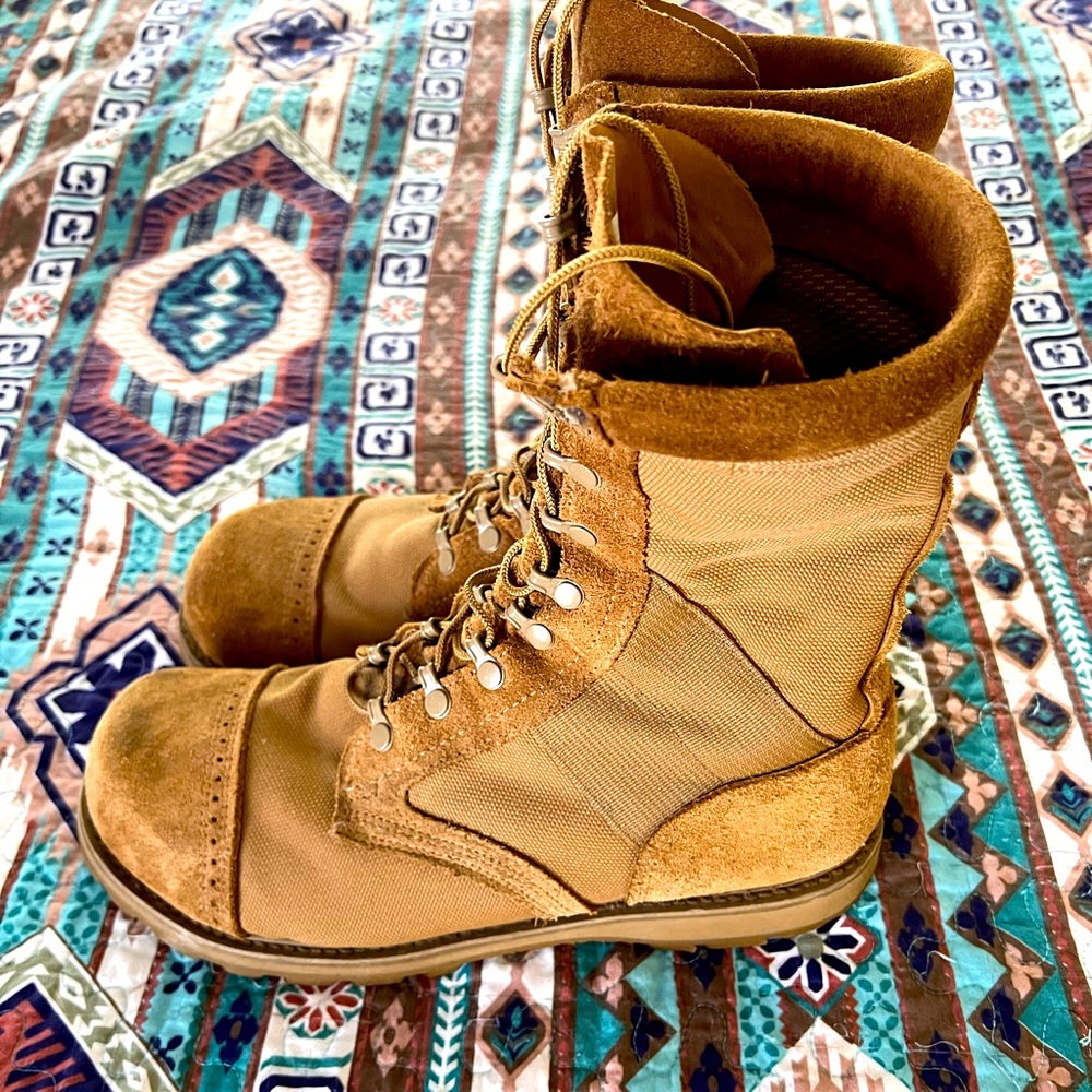 Corcoran 10" Marauder Sz 13D Coyote Steel Toe Boots